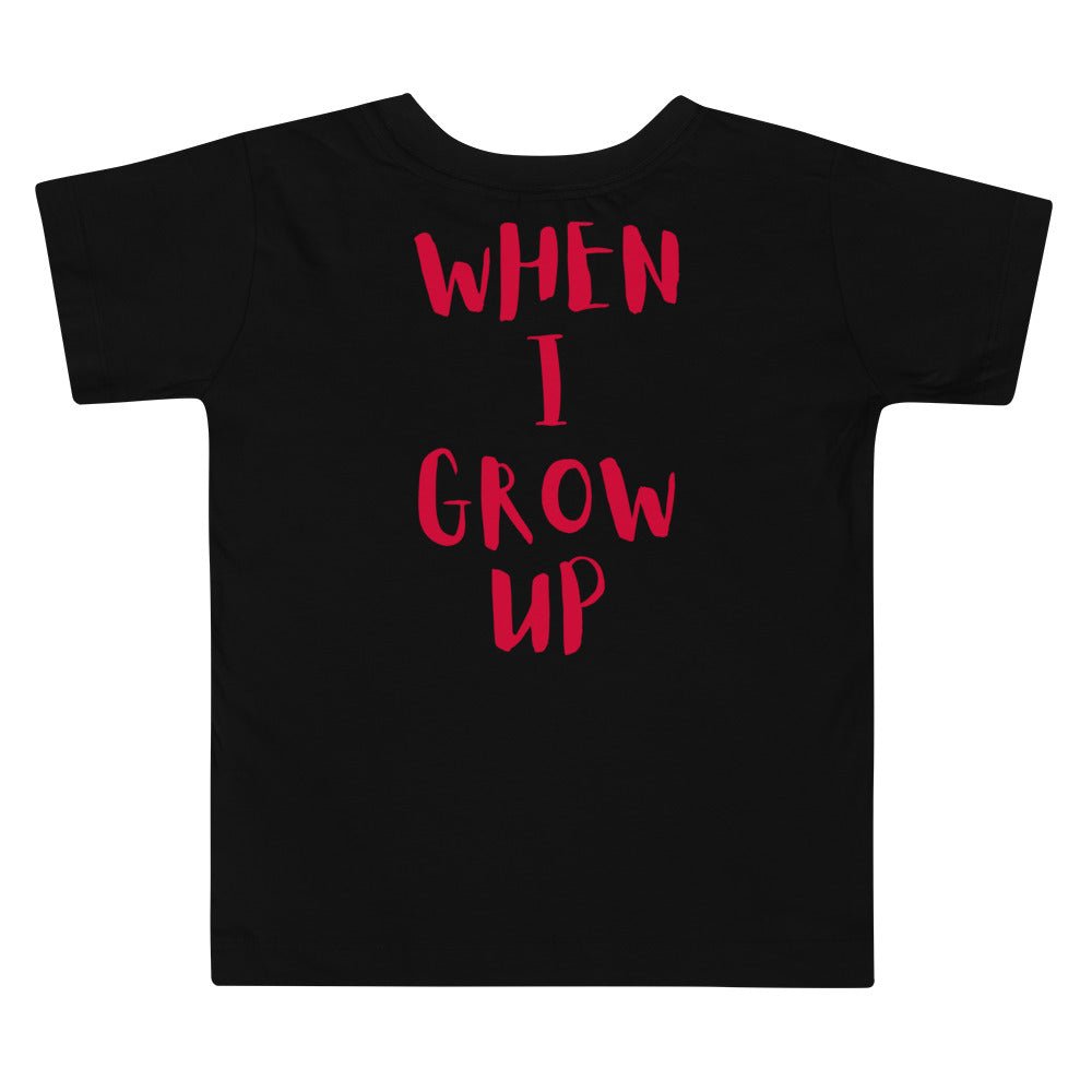 “When I Grow Up” Nurse Toddler Short Sleeve Tee