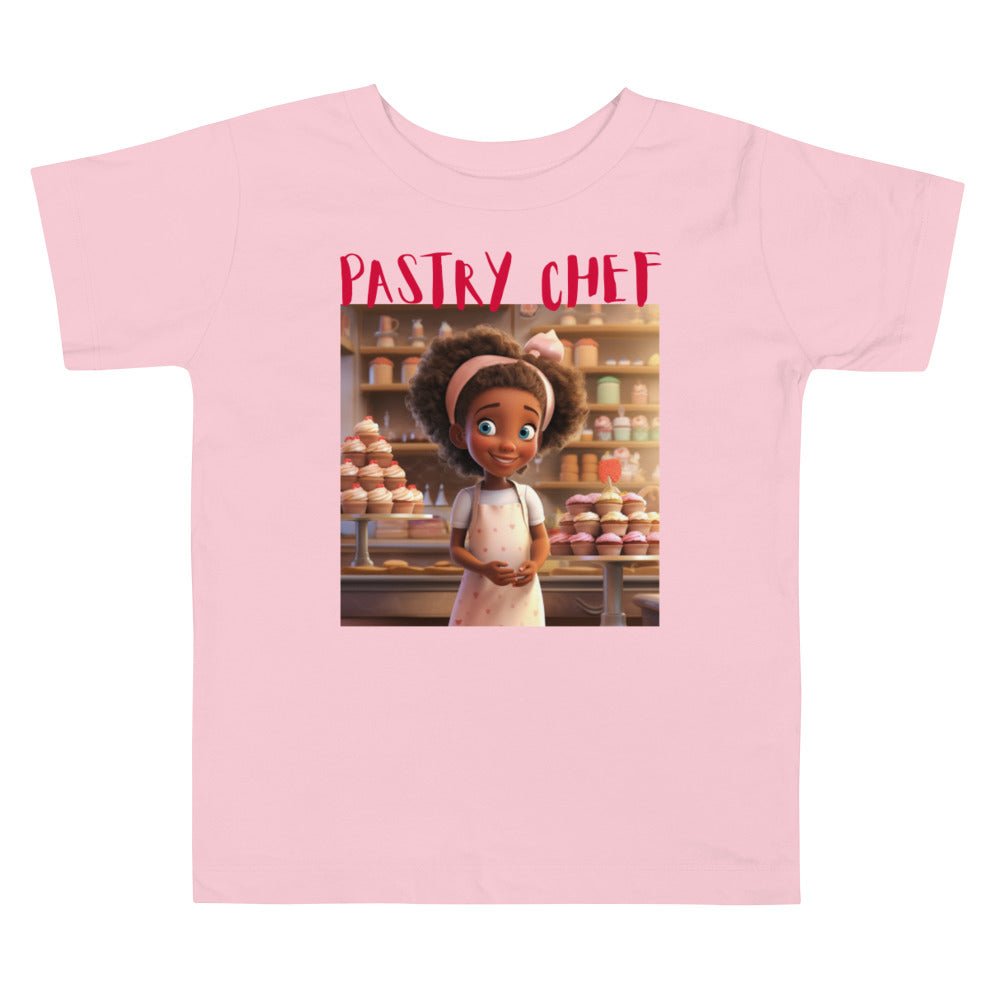 “When I Grow Up” Pastry Chef Toddler Short Sleeve Tee