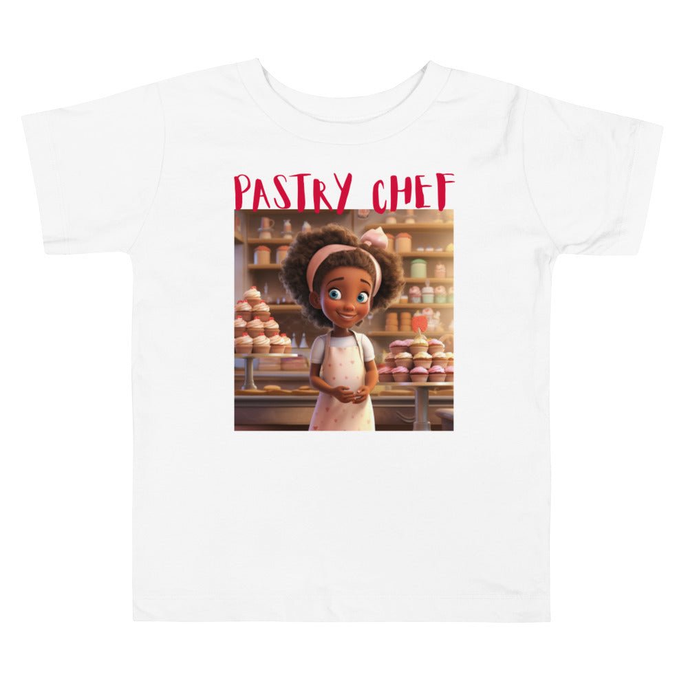 “When I Grow Up” Pastry Chef Toddler Short Sleeve Tee