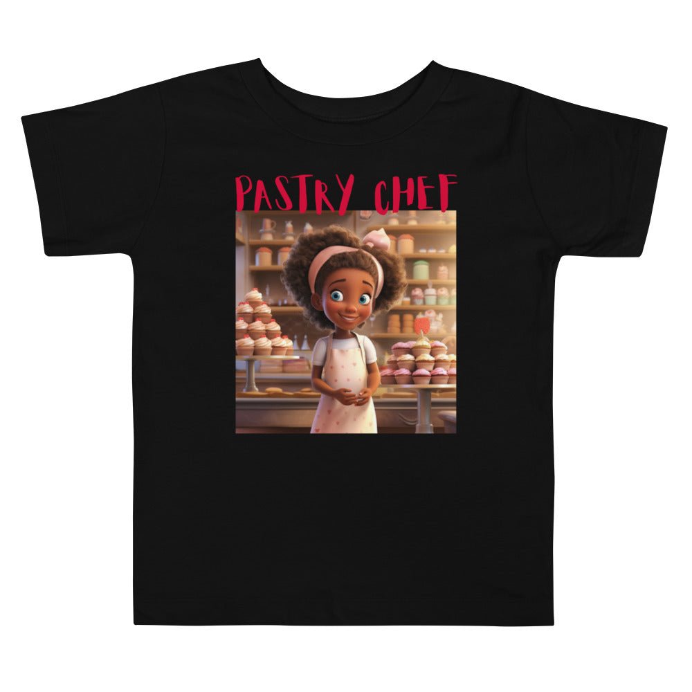 “When I Grow Up” Pastry Chef Toddler Short Sleeve Tee