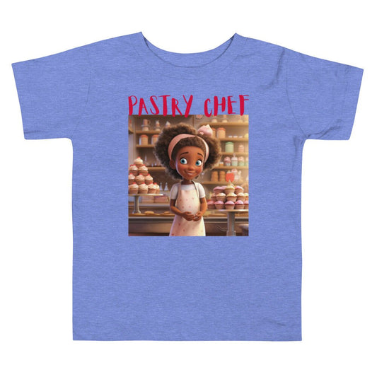 “When I Grow Up” Pastry Chef Toddler Short Sleeve Tee