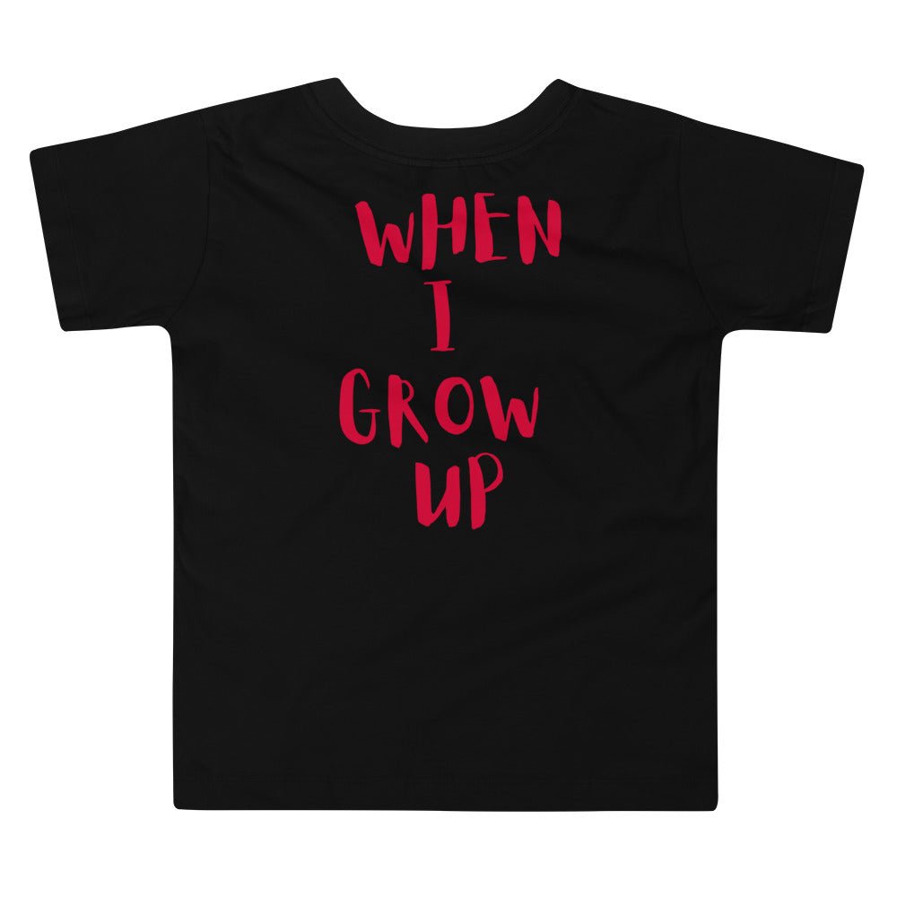 “When I Grow Up” Pilot Toddler Short Sleeve Tee