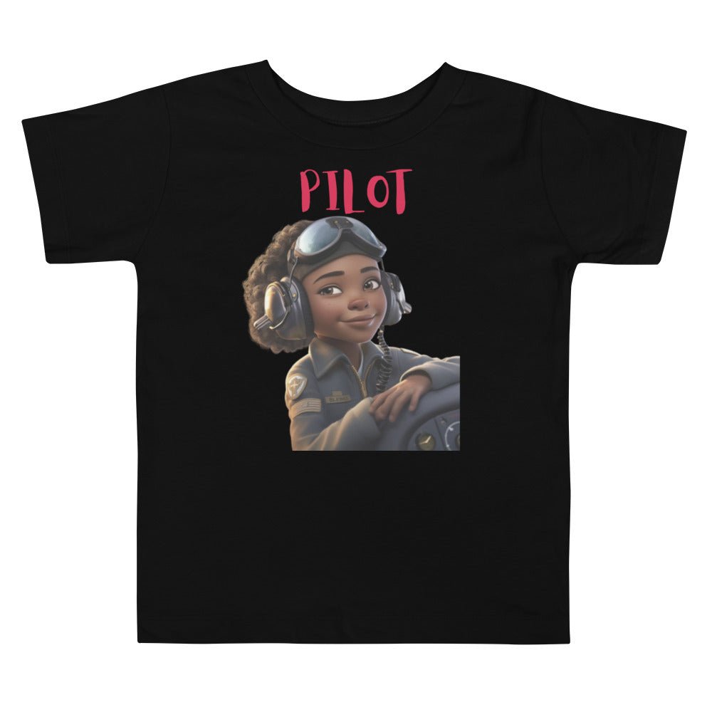 “When I Grow Up” Pilot Toddler Short Sleeve Tee