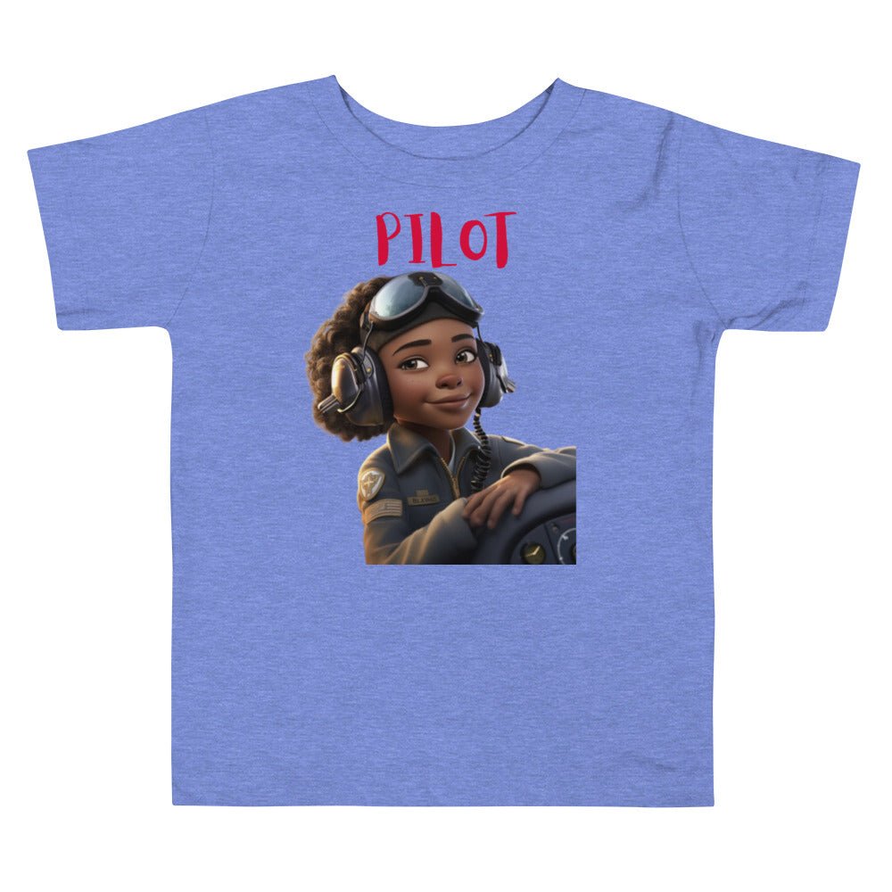 “When I Grow Up” Pilot Toddler Short Sleeve Tee