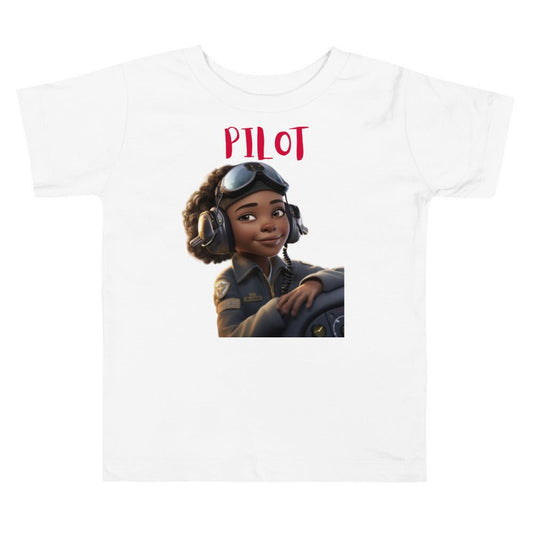 “When I Grow Up” Pilot Toddler Short Sleeve Tee