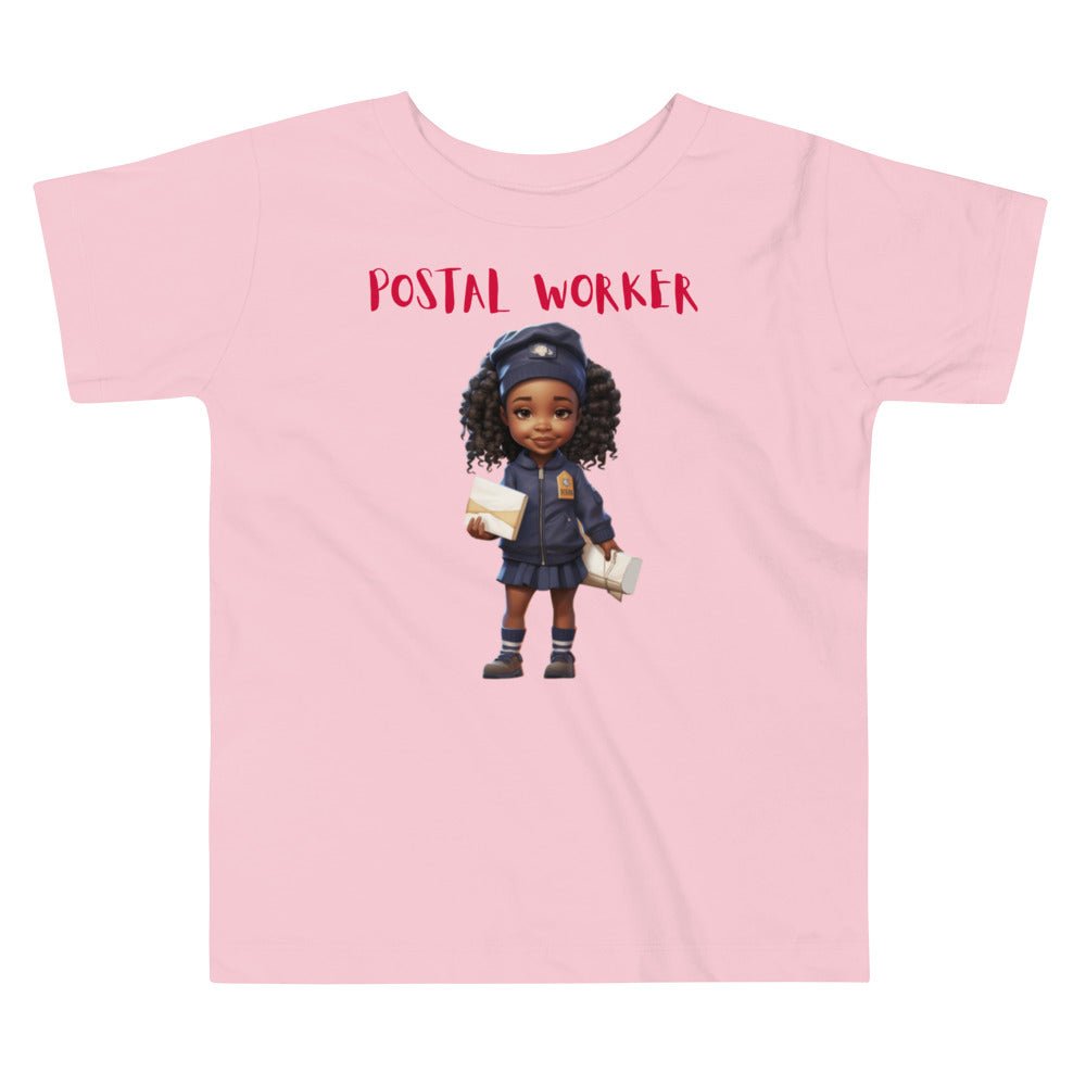 “When I Grow Up” Postal Worker Toddler Short Sleeve Tee