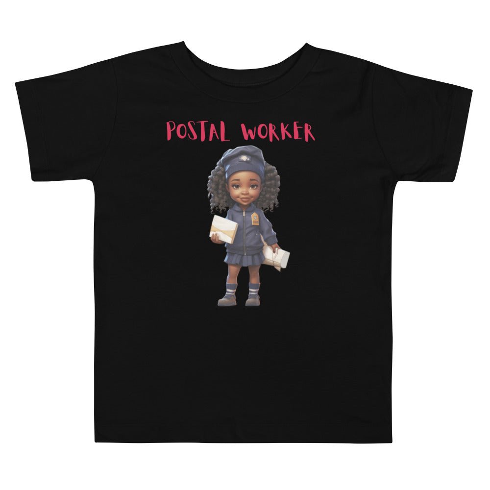 “When I Grow Up” Postal Worker Toddler Short Sleeve Tee