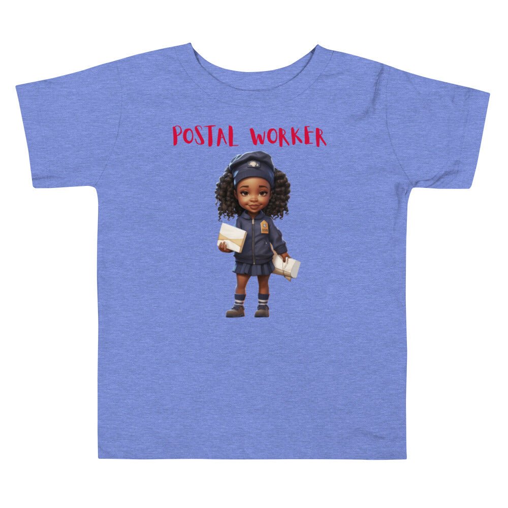 “When I Grow Up” Postal Worker Toddler Short Sleeve Tee