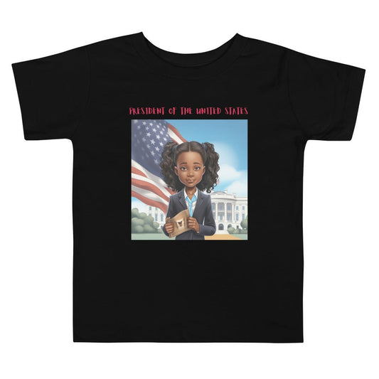 “When I Grow Up” President of the United States Toddler Tee