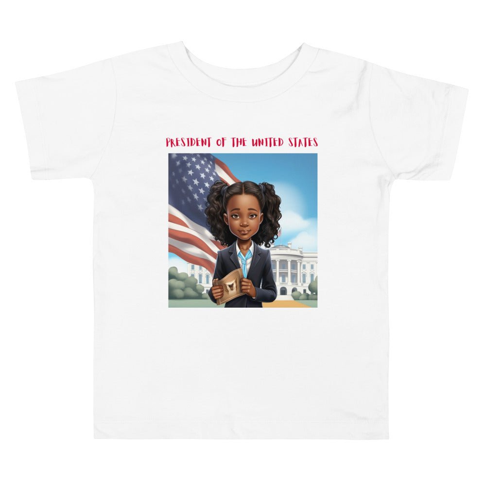 “When I Grow Up” President of the United States Toddler Tee