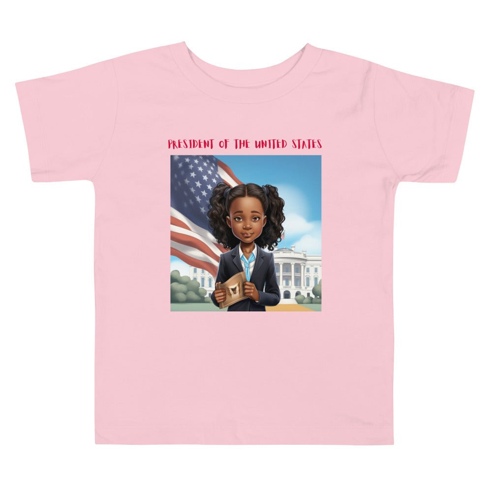 “When I Grow Up” President of the United States Toddler Tee