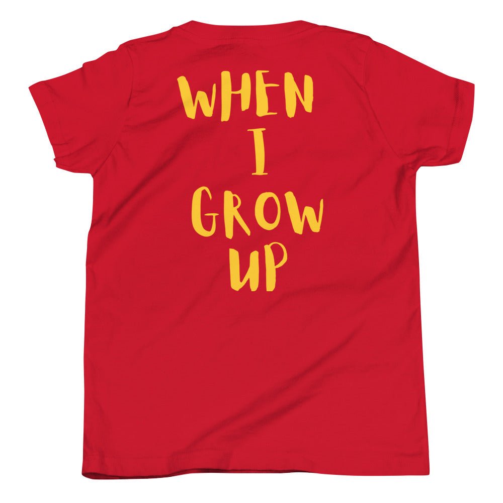 “When I Grow Up” Princess Youth T-Shirt