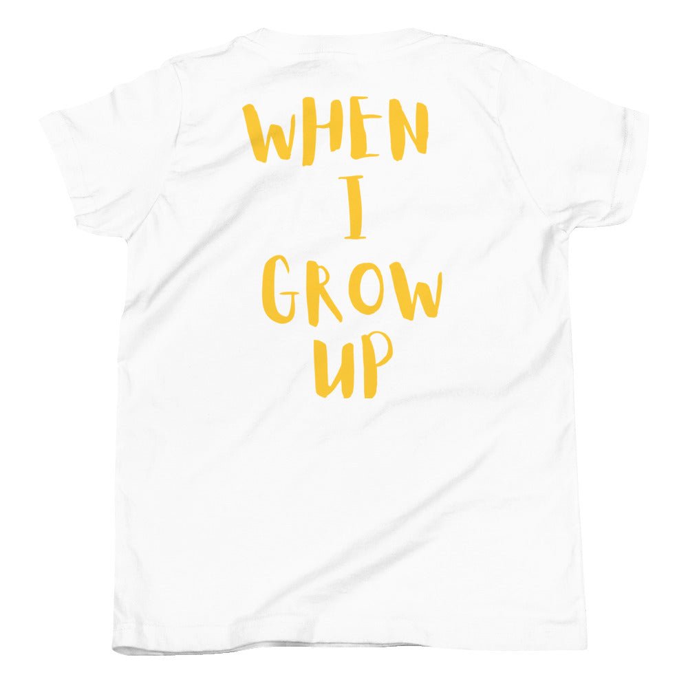 “When I Grow Up” Princess Youth T-Shirt