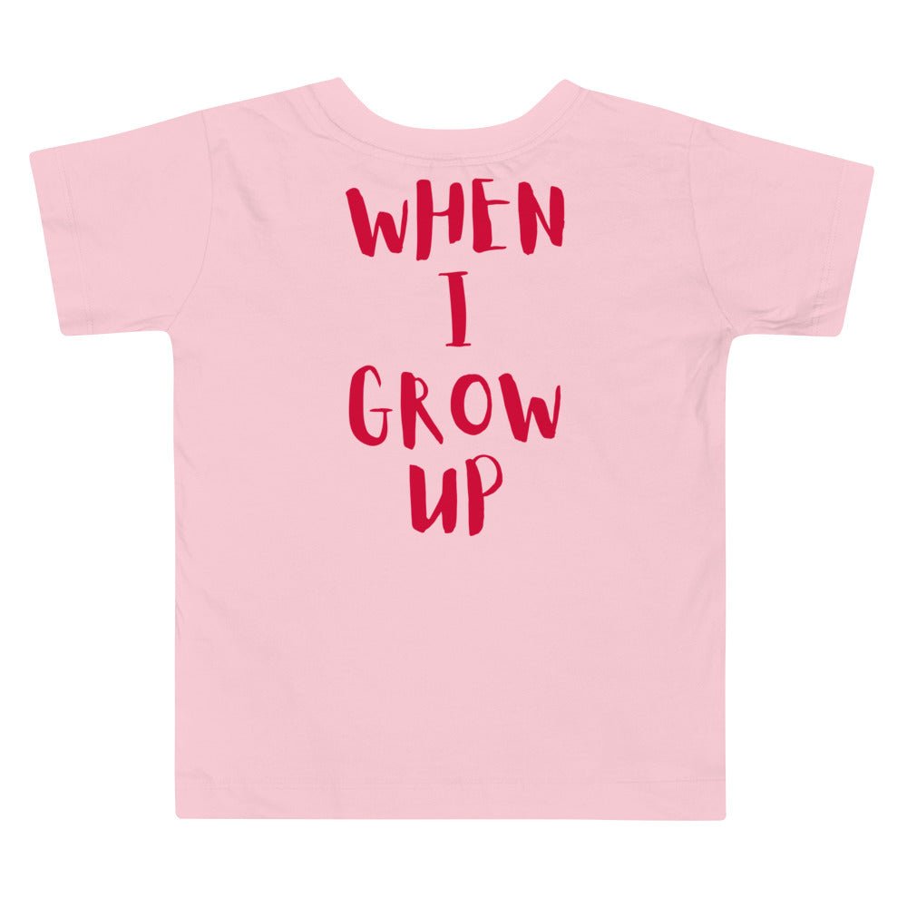 “When I Grow Up” Race Car Driver Tee