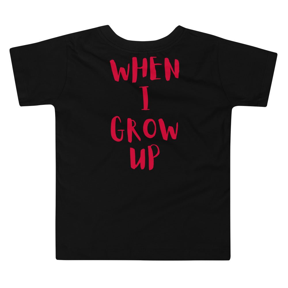 “When I Grow Up” Race Car Driver Tee