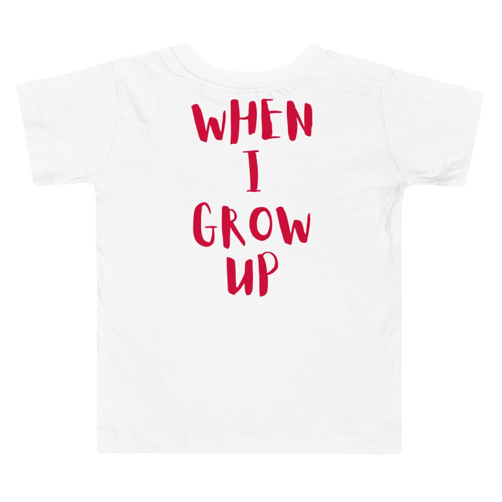 “When I Grow Up” Race Car Driver Tee