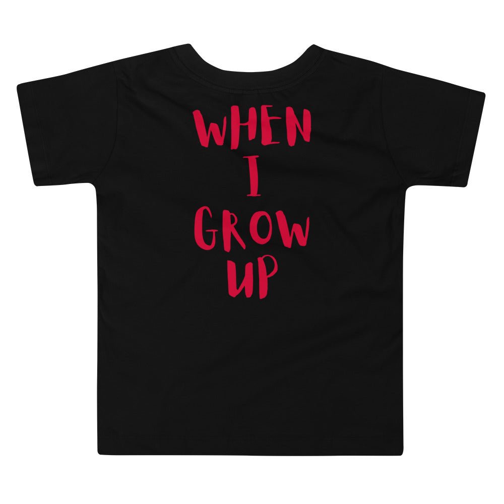 “When I Grow Up” Robotics Engineer Toddler Short Sleeve Tee