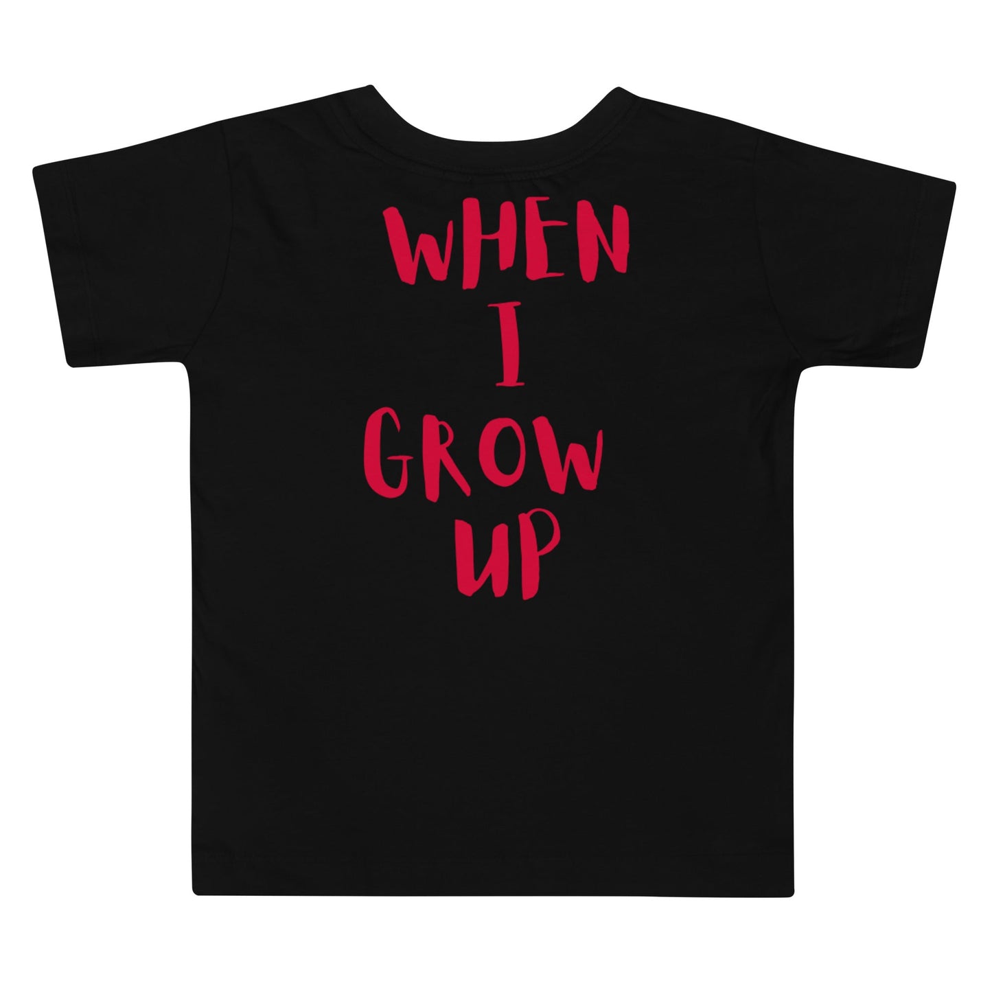 “When I Grow Up” Rockstar Toddler Short Sleeve Tee