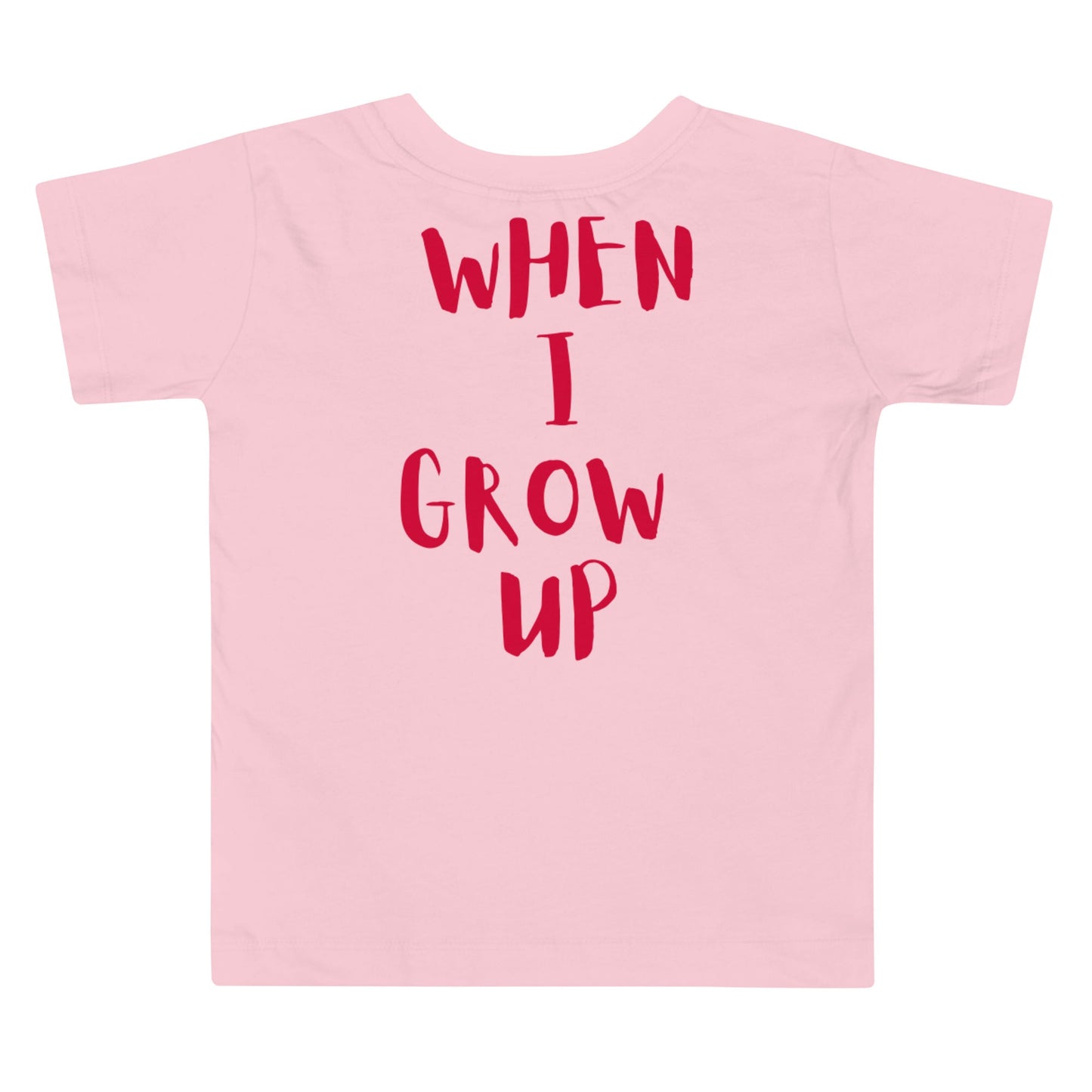 “When I Grow Up” Rockstar Toddler Short Sleeve Tee