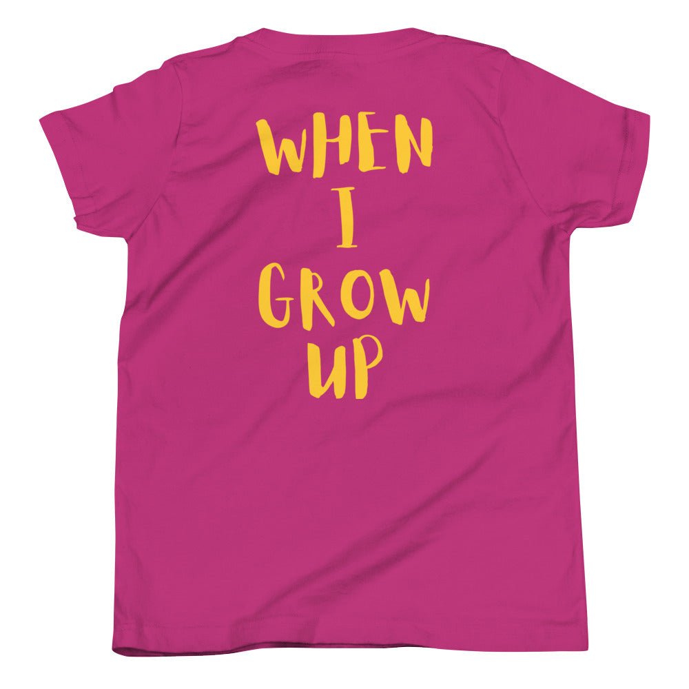 “When I Grow Up” Singer Youth T-Shirt