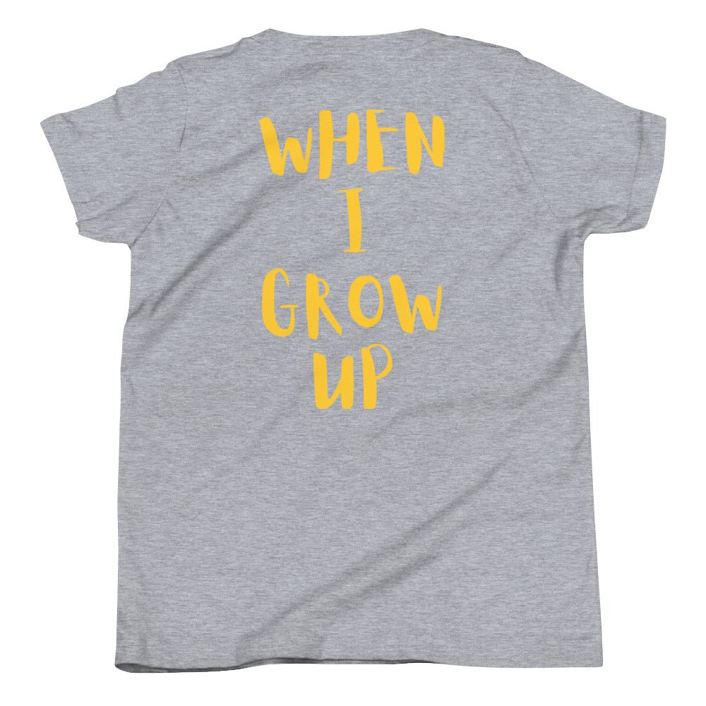 “When I Grow Up” Super Hero Youth T-Shirt