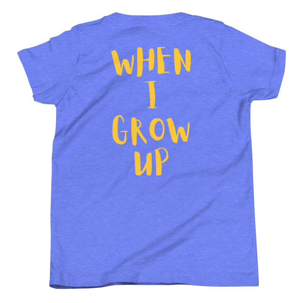 “When I Grow Up” Super Hero Youth T-Shirt