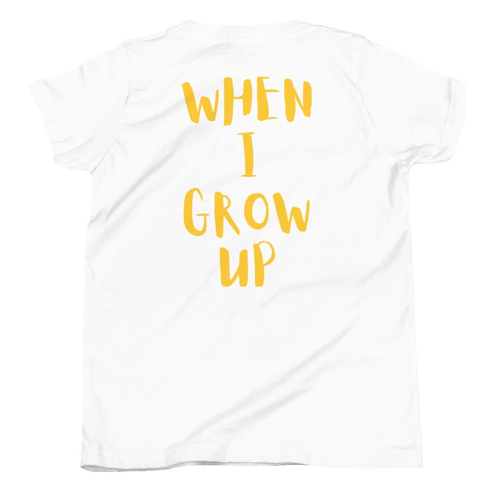 “When I Grow Up” Super Hero Youth T-Shirt