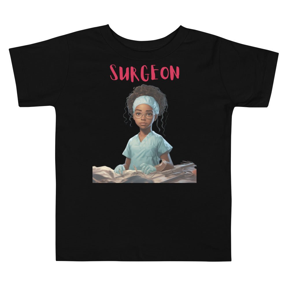 “When I Grow Up” Surgeon Toddler Short Sleeve Tee