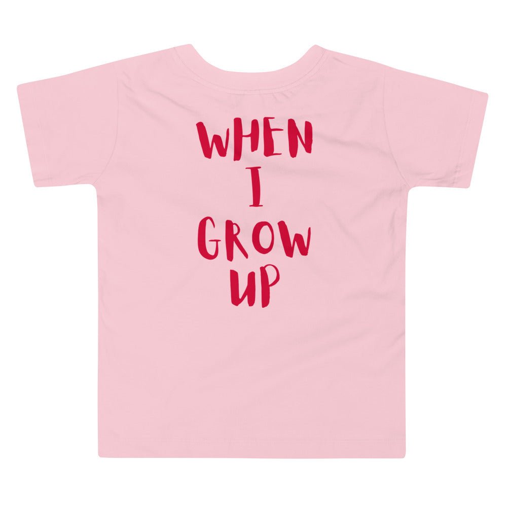 “When I Grow Up” Surgeon Toddler Short Sleeve Tee