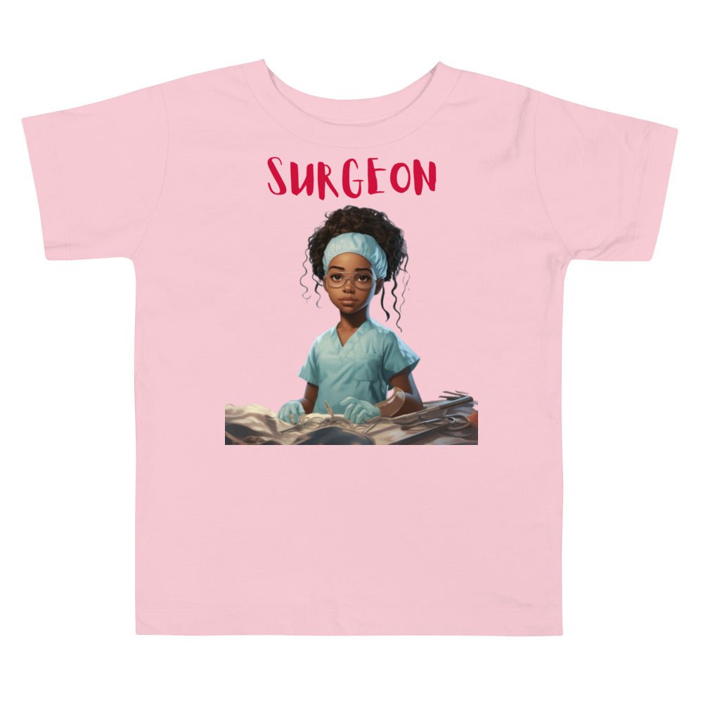 “When I Grow Up” Surgeon Toddler Short Sleeve Tee