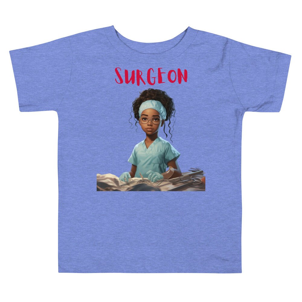 “When I Grow Up” Surgeon Toddler Short Sleeve Tee