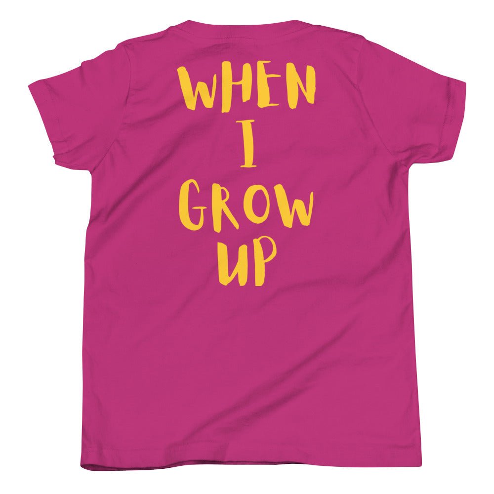 “When I Grow Up” Teacher Youth T-Shirt