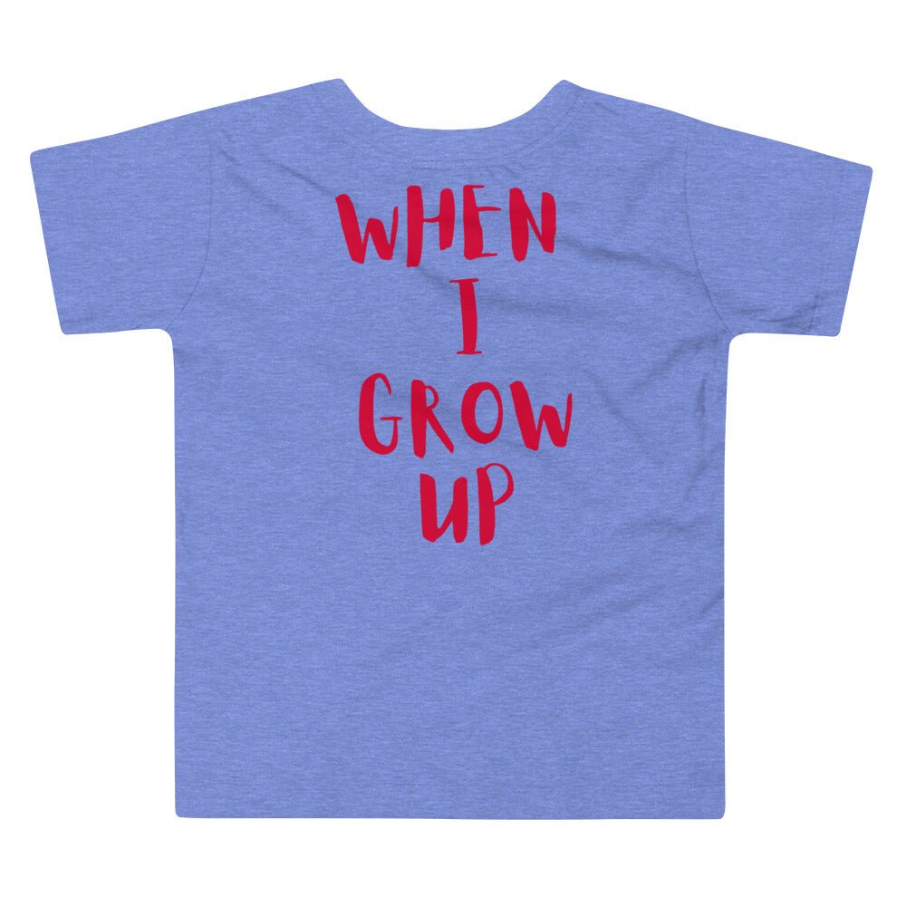 “When I Grow Up” Tennis Player Tee