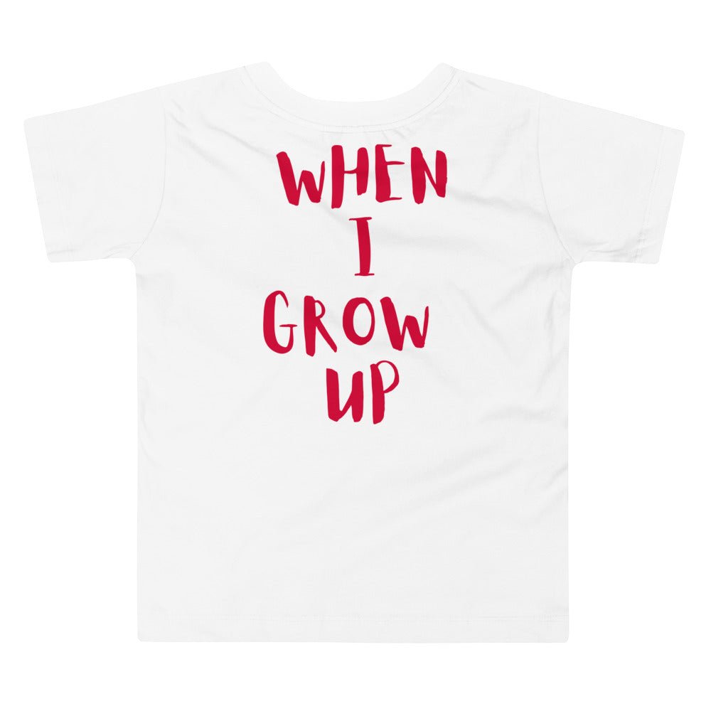 “When I Grow Up” Veterinarian Toddler Short Sleeve Tee