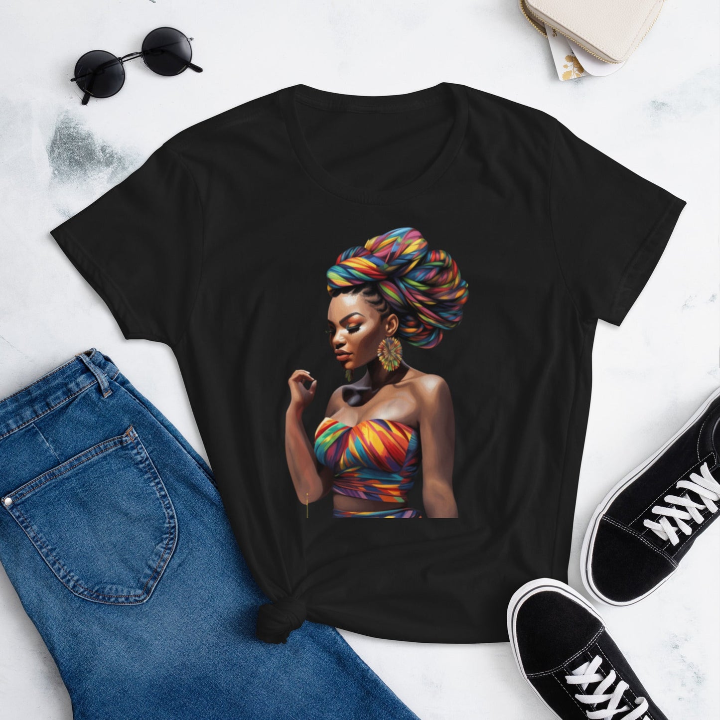 Women's “On my Grown Woman”short sleeve t-shirt