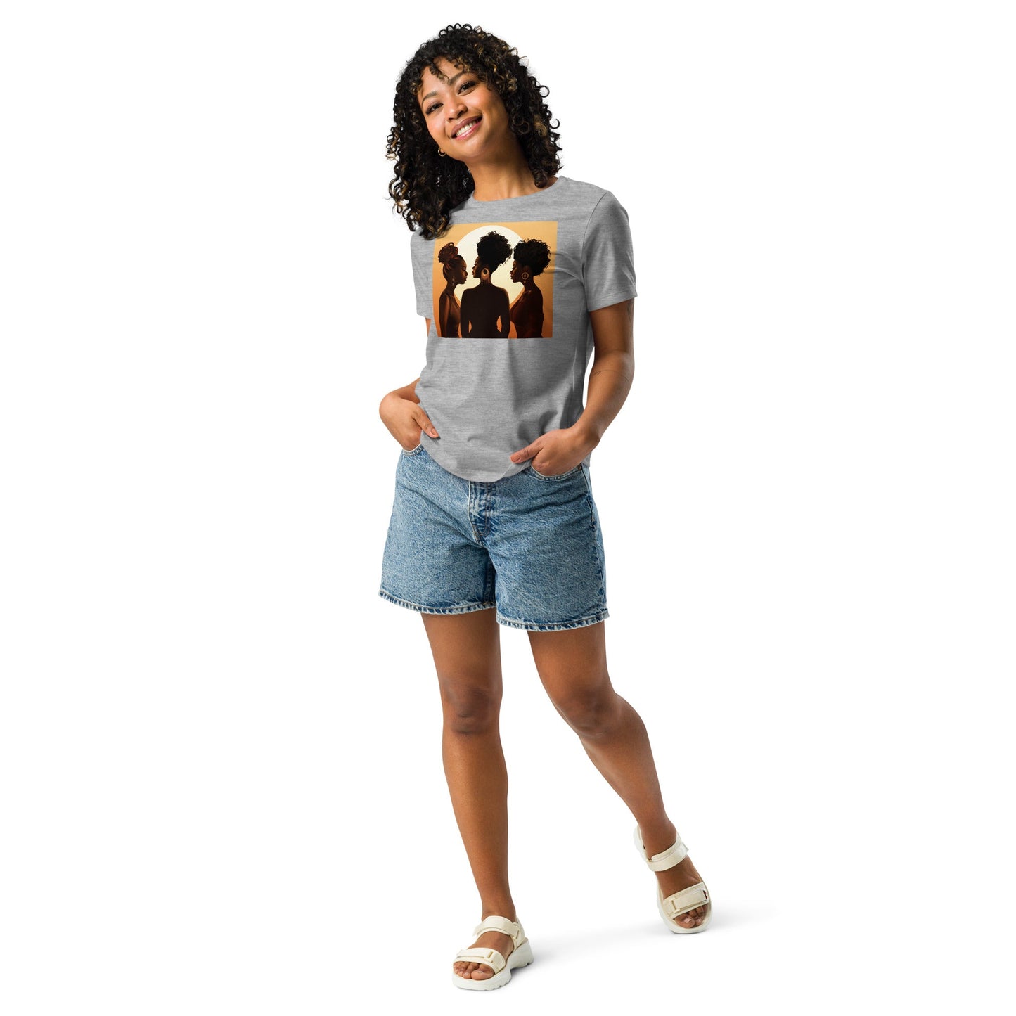 Women's Relaxed Silhouette Style T-Shirt