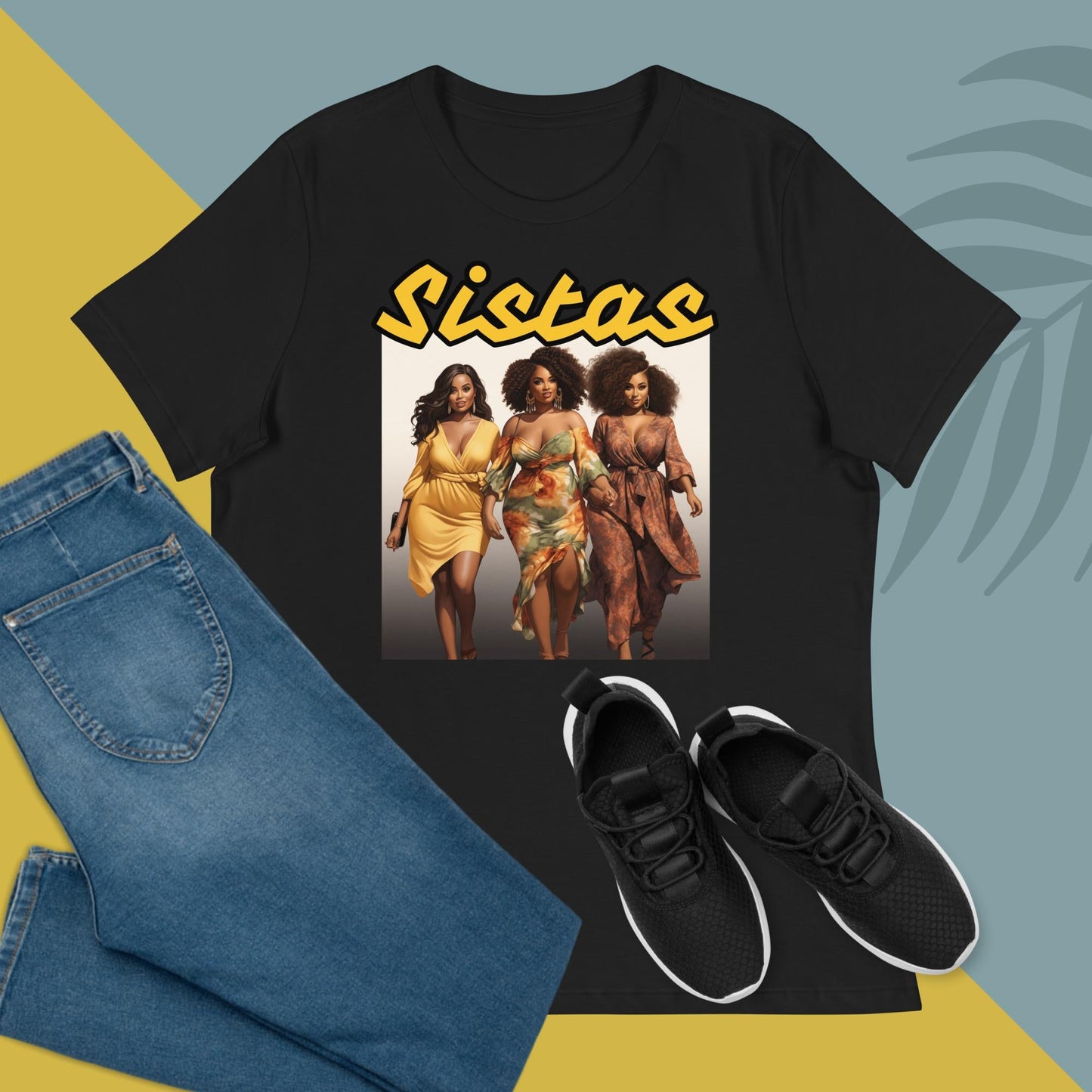 Women's “Sistas” Relaxed T-Shirt