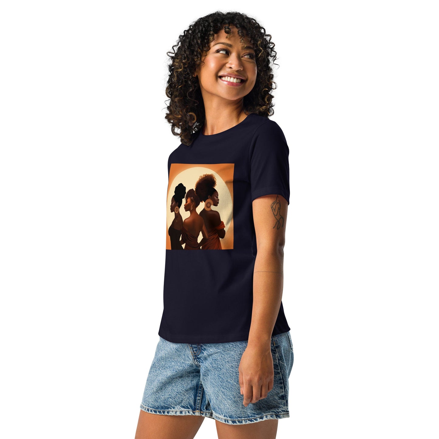 Black Beauty Silhouette Style T-Shirt