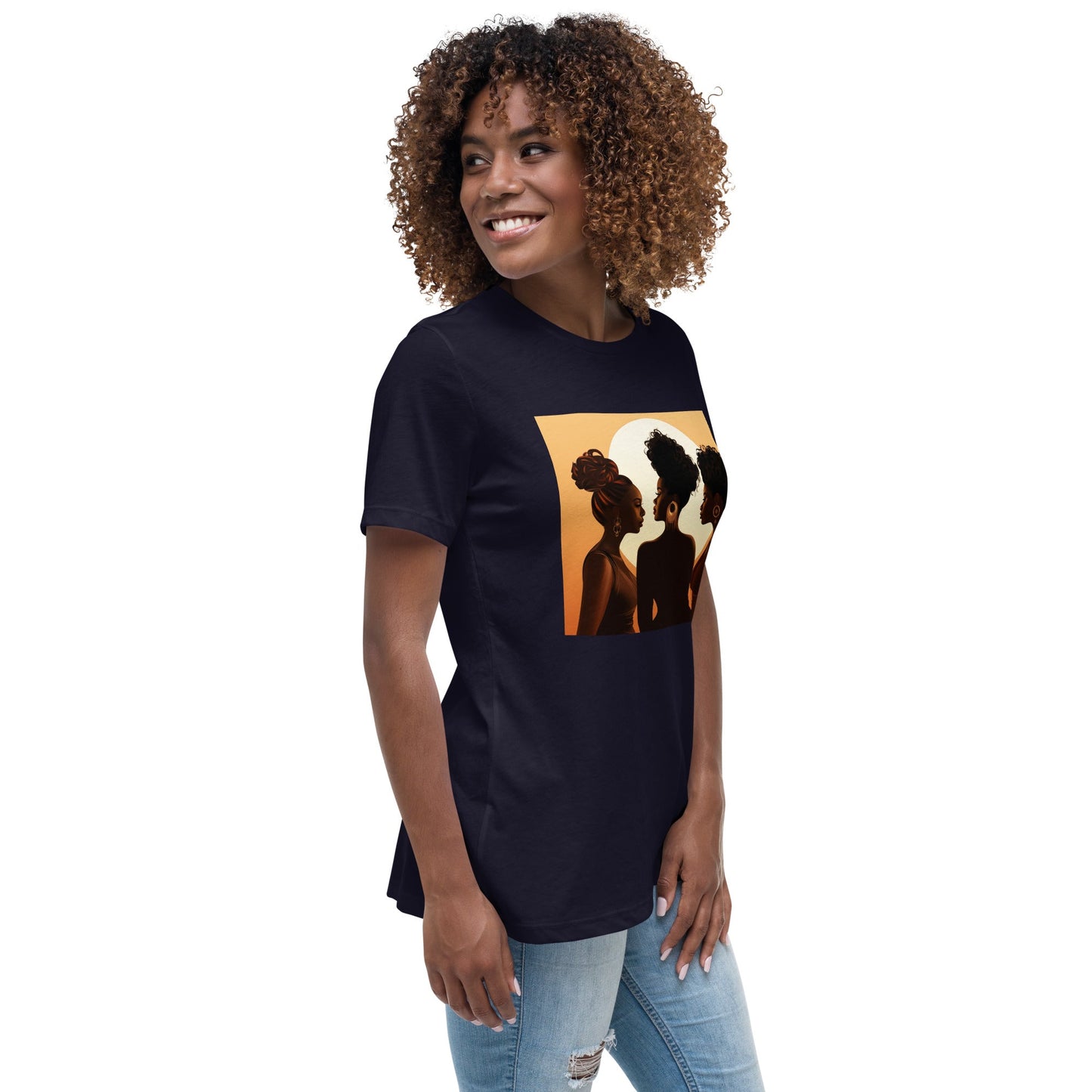 Women's Relaxed Silhouette Style T-Shirt