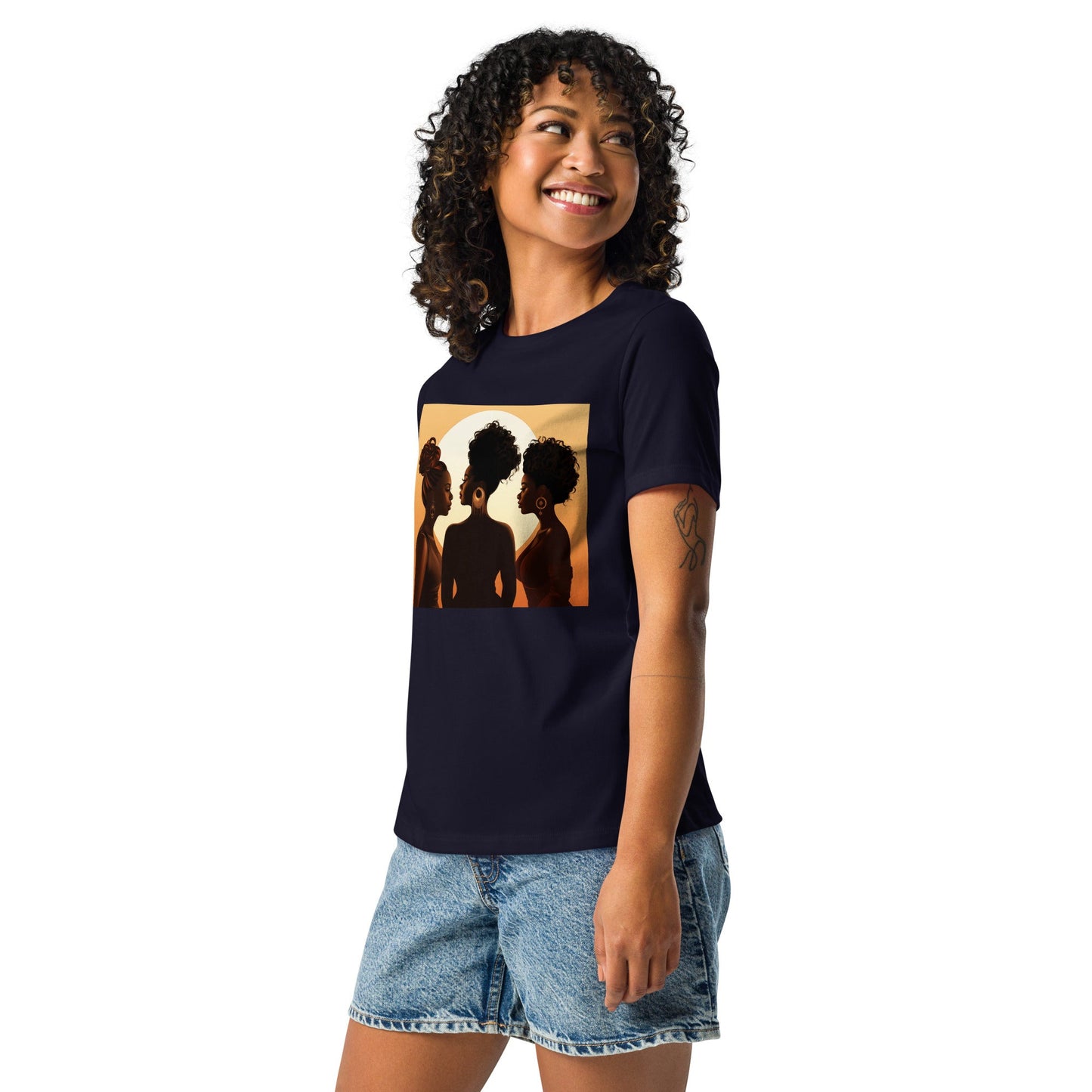 Women's Relaxed Silhouette Style T-Shirt