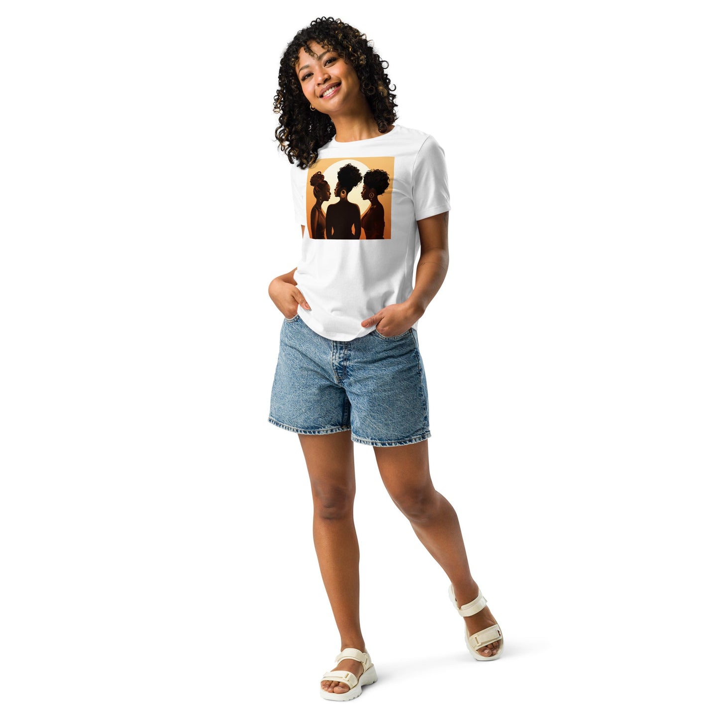 Women's Relaxed Silhouette Style T-Shirt