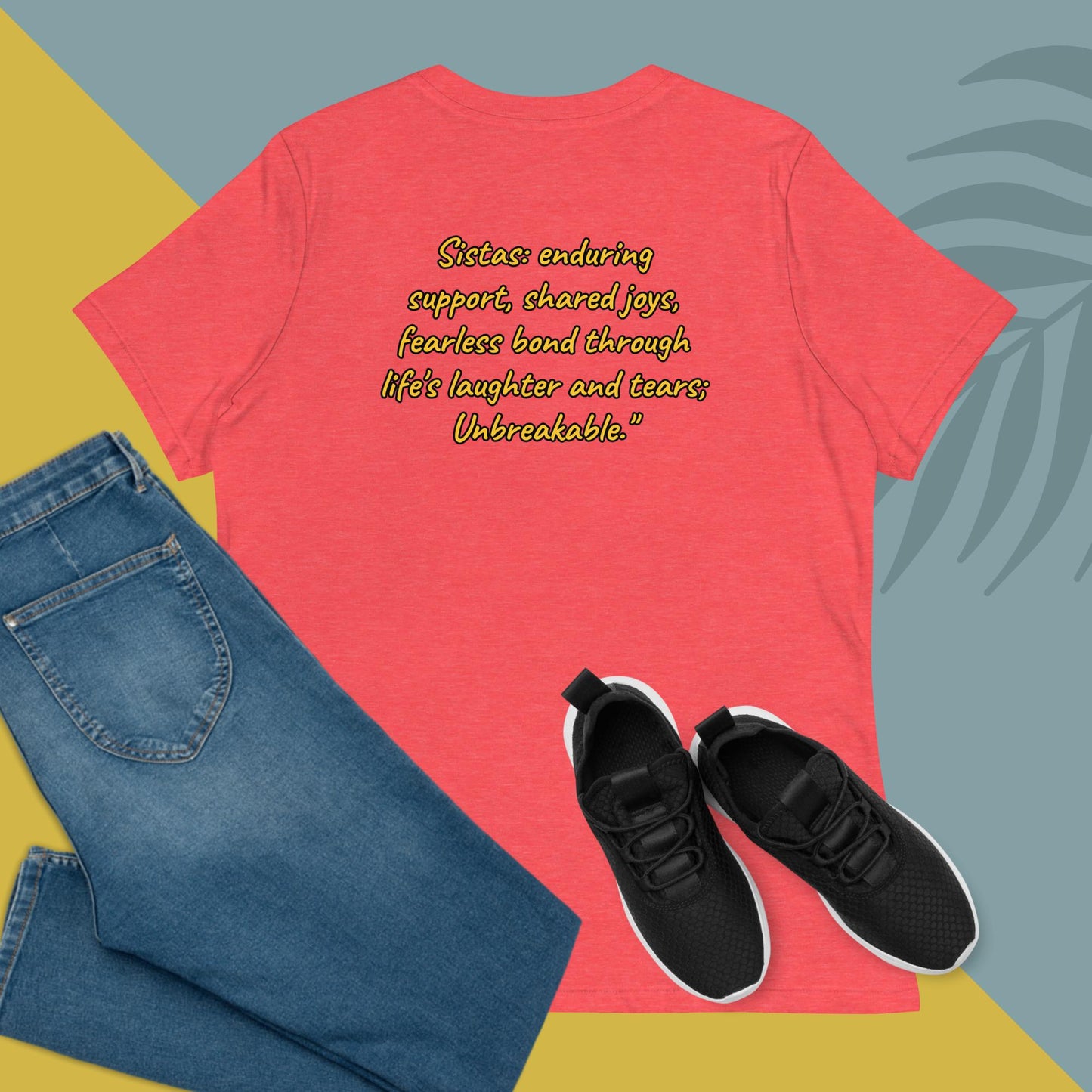 Women's “Sistas” Relaxed T-Shirt