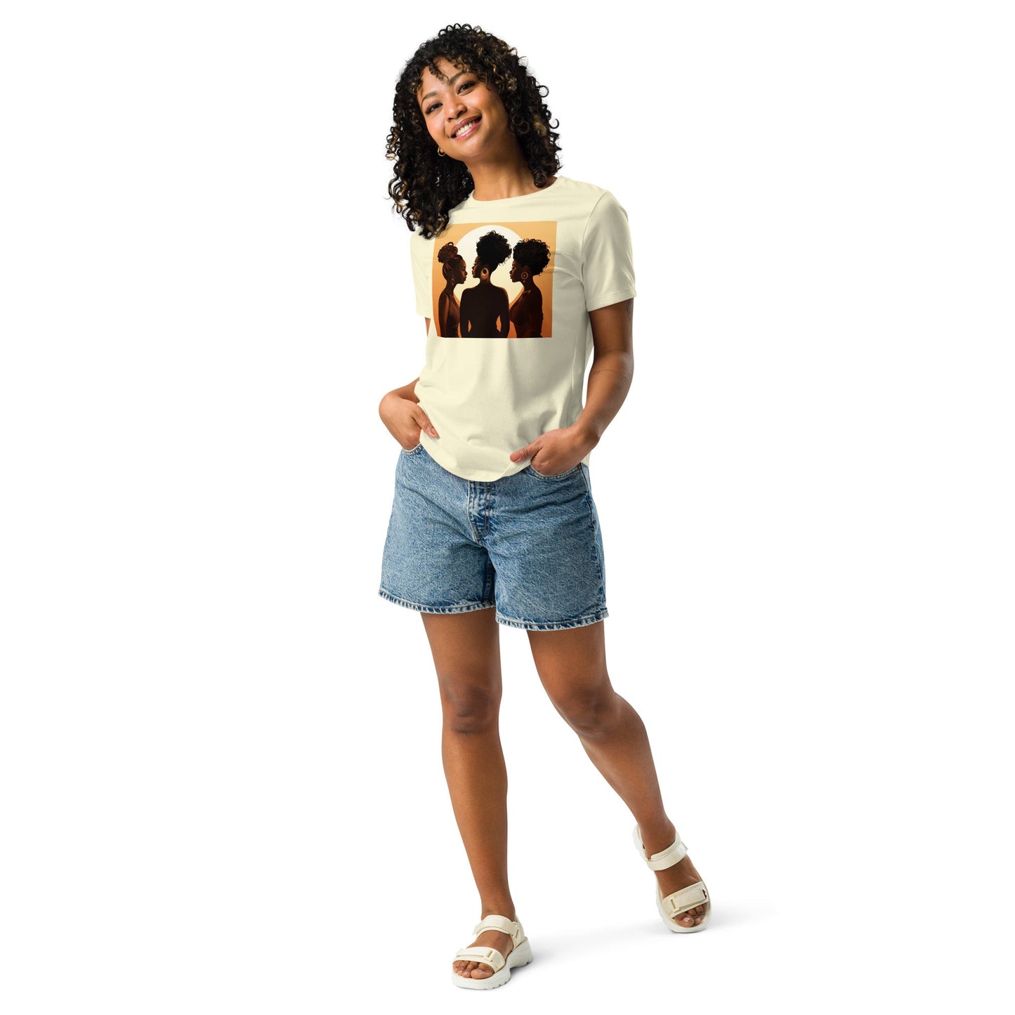 Women's Relaxed Silhouette Style T-Shirt