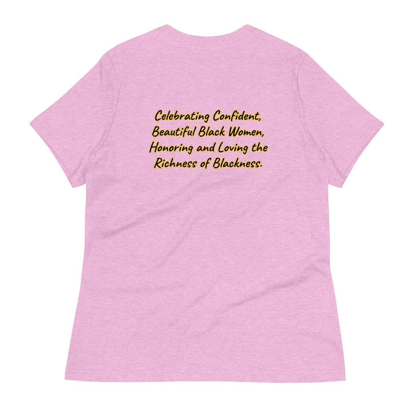 Women's Relaxed Silhouette Design T-Shirt