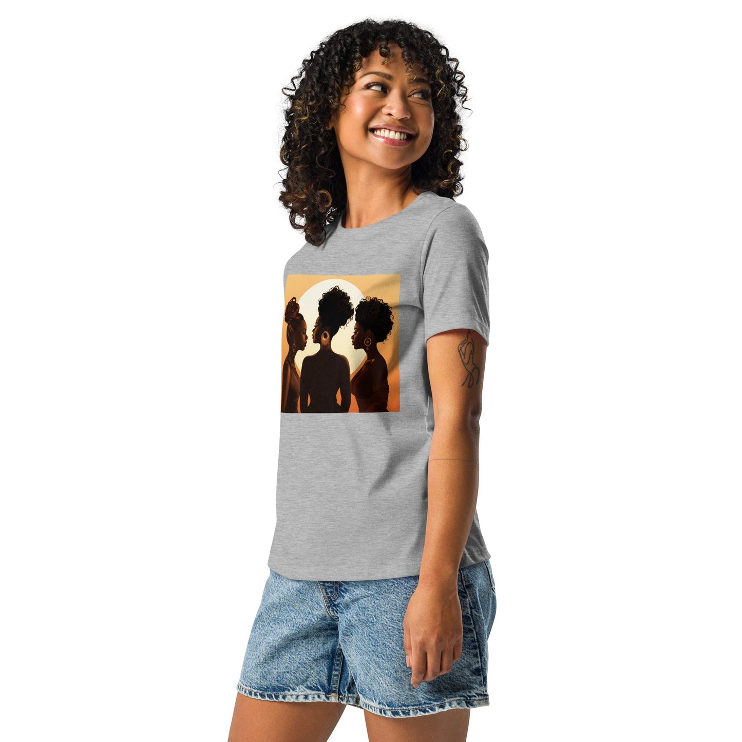 Women's Relaxed Silhouette Style T-Shirt