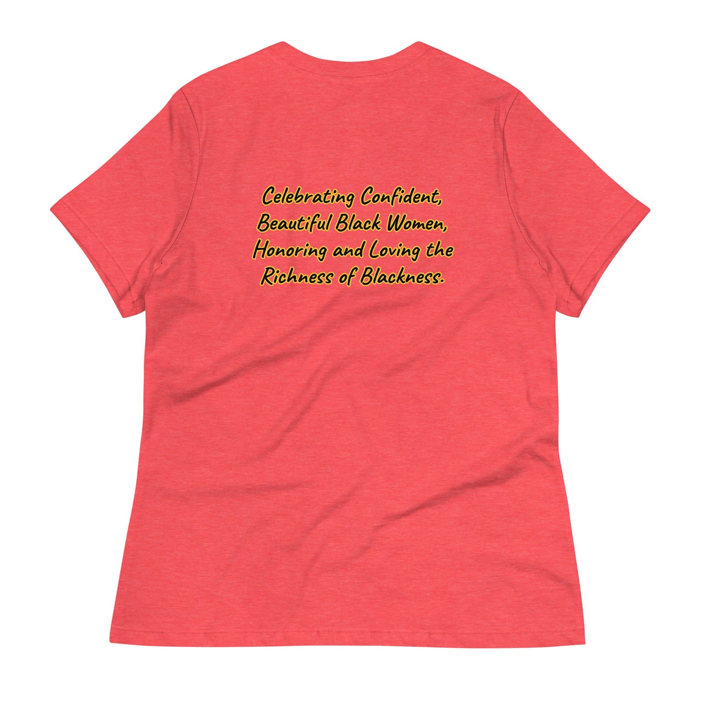 Women's Relaxed Silhouette Design T-Shirt