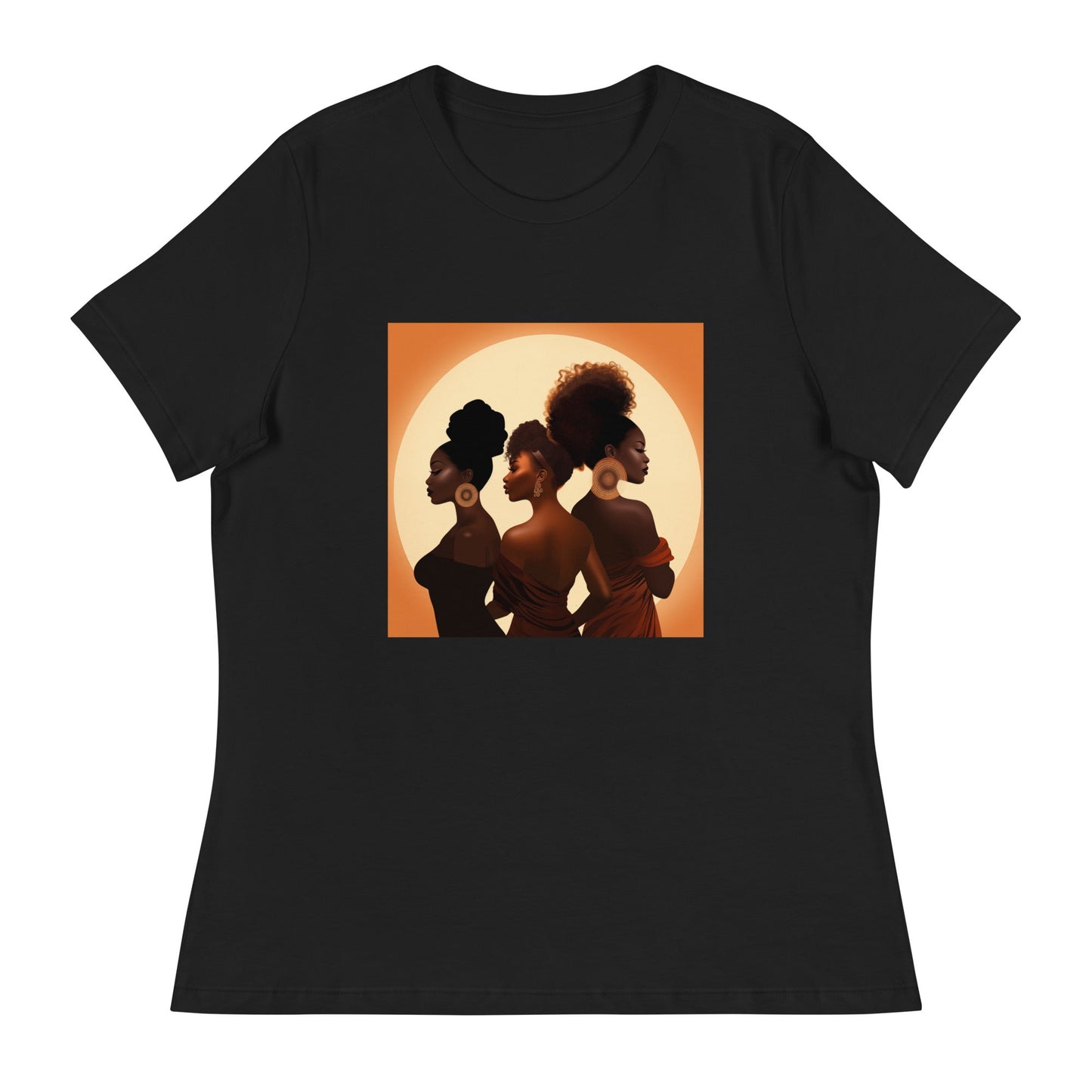 Black Beauty Silhouette Style T-Shirt