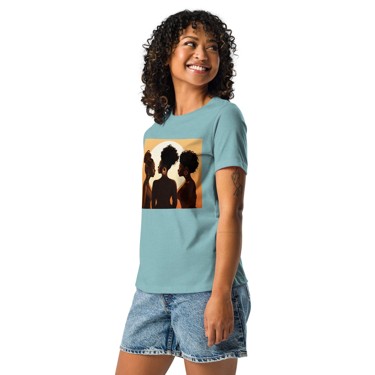 Women's Relaxed Silhouette Style T-Shirt