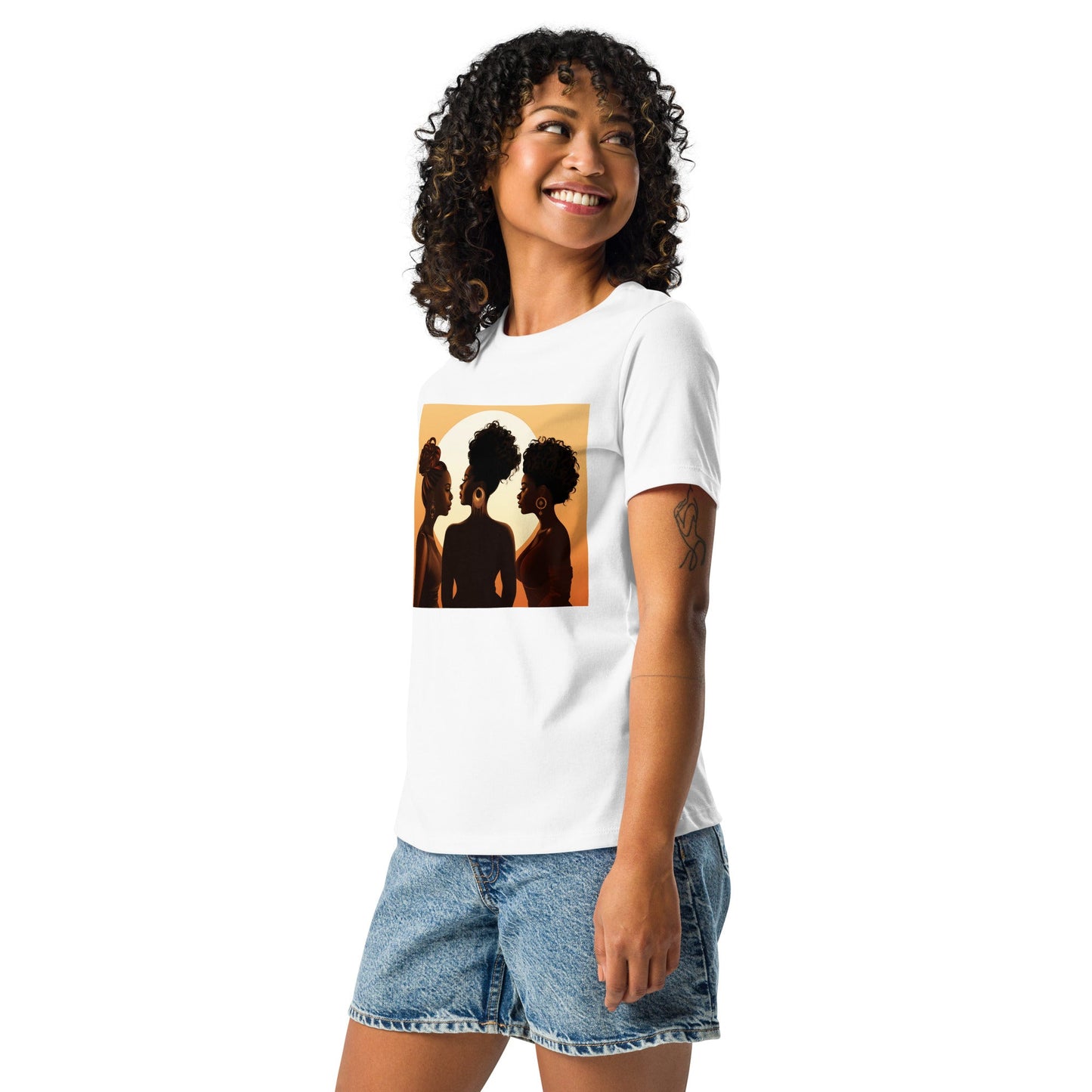 Women's Relaxed Silhouette Style T-Shirt