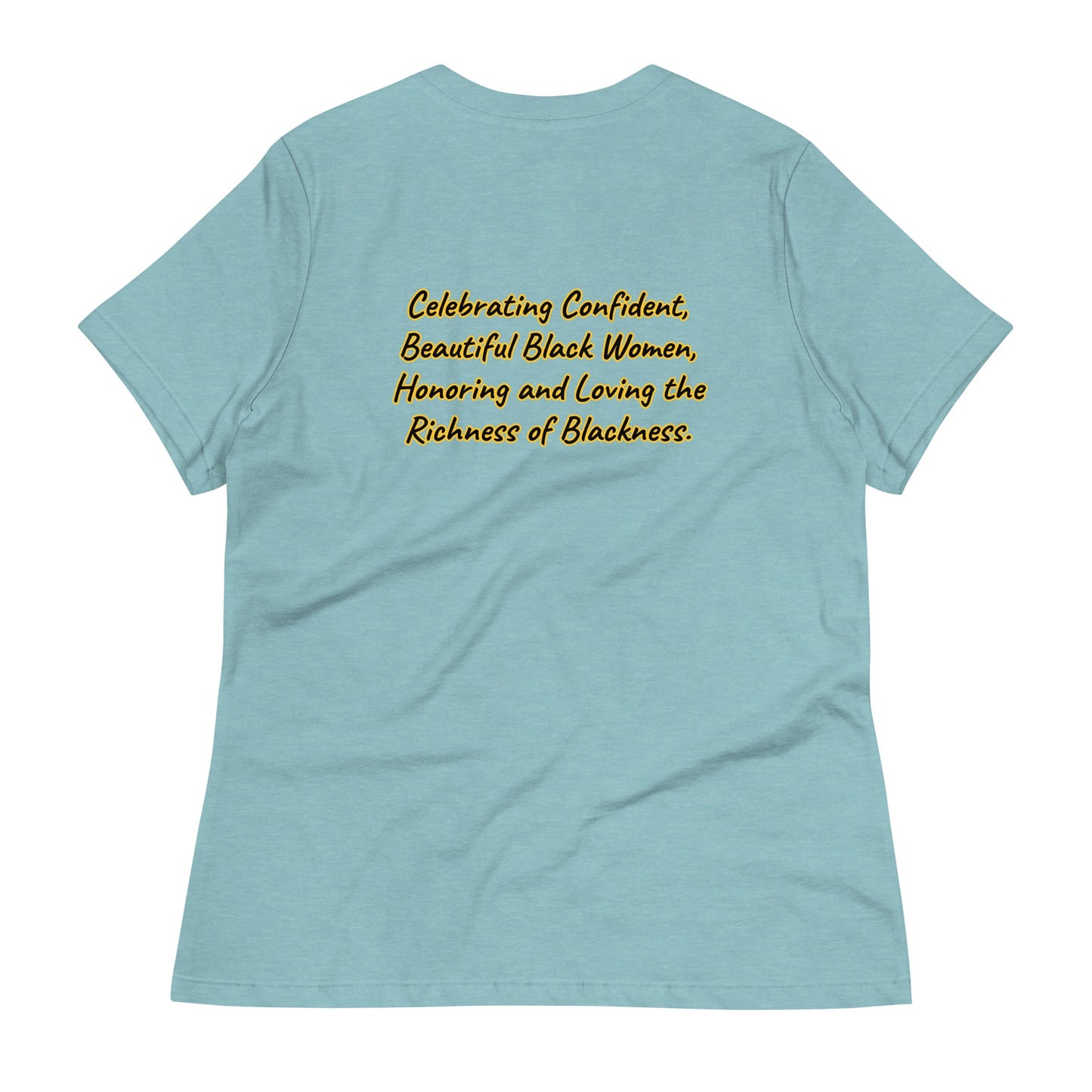 Women's Relaxed Silhouette Design T-Shirt